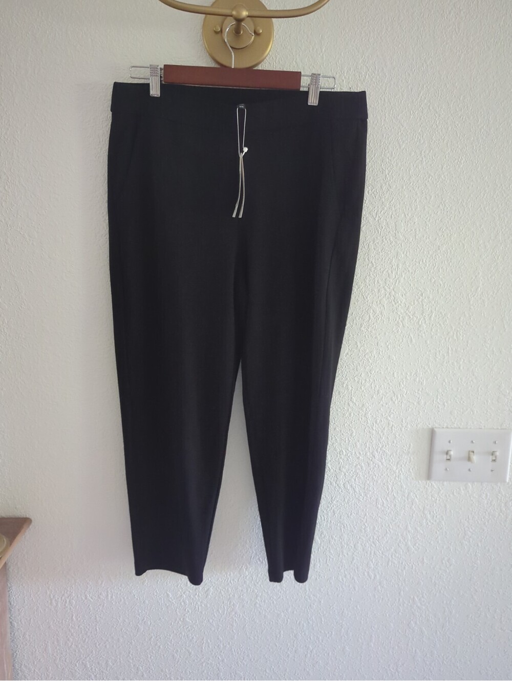 NWT Eileen Fisher Cropped Straight Ankle Pants Size Medium Tencel $248